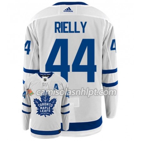 Camisola Toronto Maple Leafs MORGAN RIELLY 44 Adidas Branco Authentic - Homem